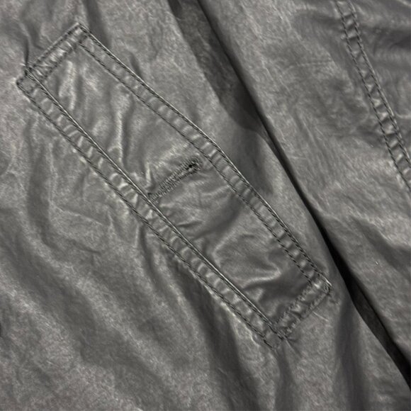 John Varvatos USA Lamb Skin Leather Jacket Black XL - Picture 6 of 10